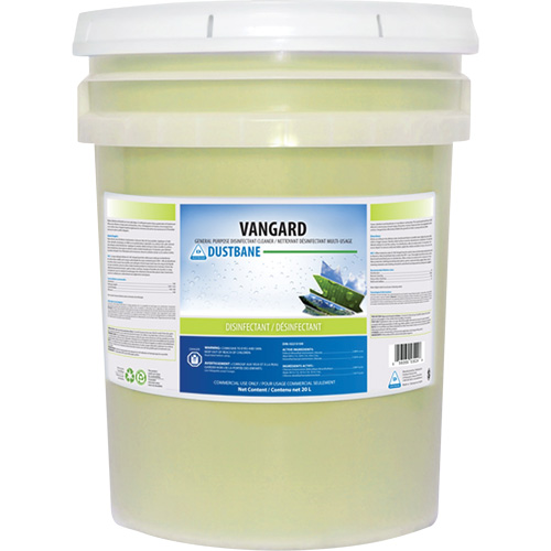Vangard General Purpose Germicidal Cleaner, 20 L, Pail Par Equipment