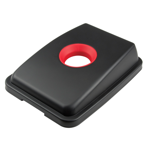 Waste Classification - Lid, Open Lid, Plastic, Fits Container Size: 17-1/4" x 12-1/2" Par Equipment