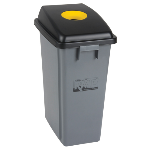 Recycling & Garbage Bin with Classification Lid, Plastic, 16 US gal. Par Equipment