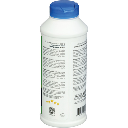 Biodegradable Hand Cleaner, Powder, 0.406 lbs., Bottle, Scented Par Equipment