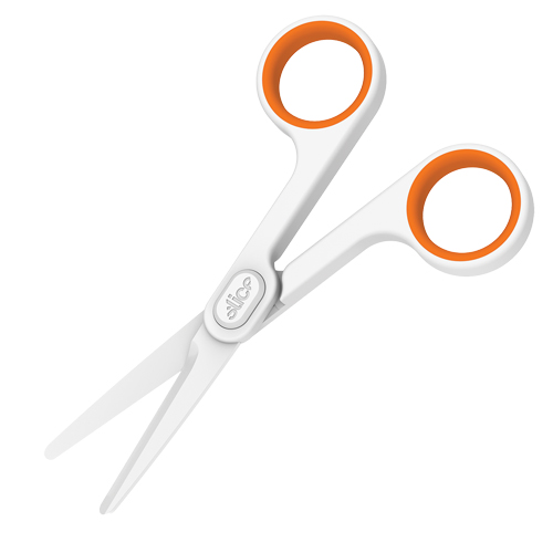Slice Small Ceramic Scissors, 6", Rings Handle Par Equipment