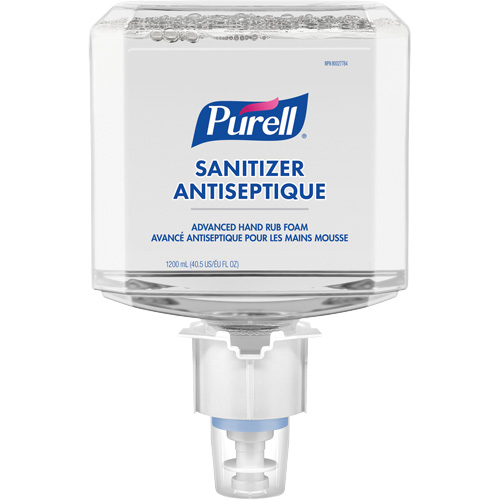D&eacute;sinfectant pour les mains avanc&eacute; en mousse ES6, 1200 ml, Cartouche de recharge, 70 % alcool Par Equipment