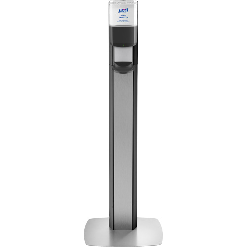 Messenger ES6 Silver Panel Floor Stand with Dispenser Par Equipment