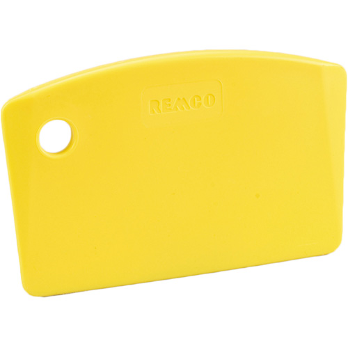 Mini Scraper, Yellow, 5-1/4" W x 7-3/10" L Par Equipment