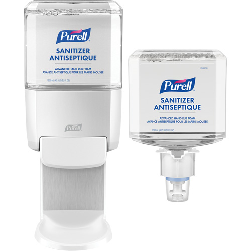 Ensemble de savon moussant pour les mains Advanced, 1200 ml, Cartouche de recharge, 70 % alcool Par Equipment