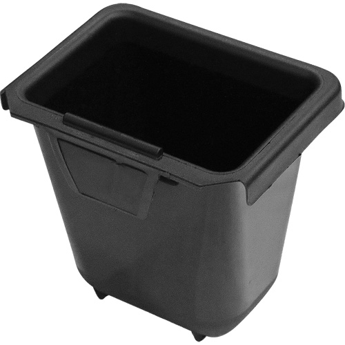Waste Container, Deskside, Polyethylene, 4-1/4 US Qt. Par Equipment