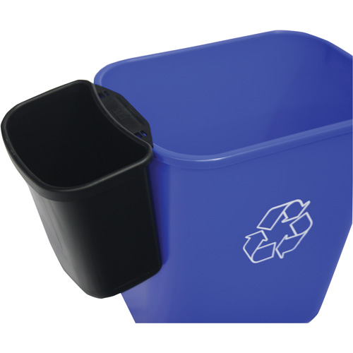 Waste Container, Deskside, Polyethylene, 4-1/4 US Qt. Par Equipment