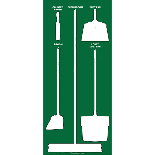 Ultra Aluma-Lite Dry Shadow Board (English Only) Par Equipment