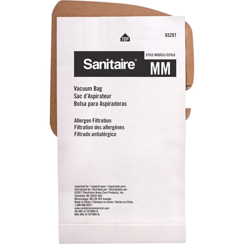 Sac d'aspirateur standard, 1 gal. US Par Equipment