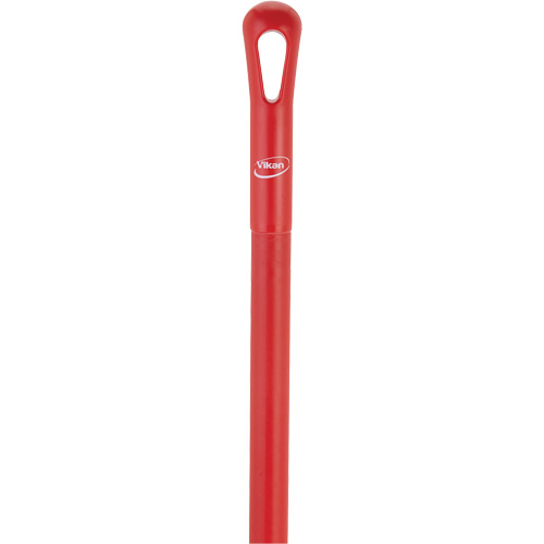 Ultra Hygiene Handle, Broom/Scraper/Squeegee, Red, Ergonomic, 59" L Par Equipment