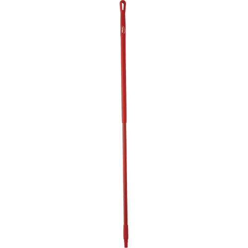 Handle, Broom/Scraper/Squeegee, Red, Ergonomic, 59" L Par Equipment