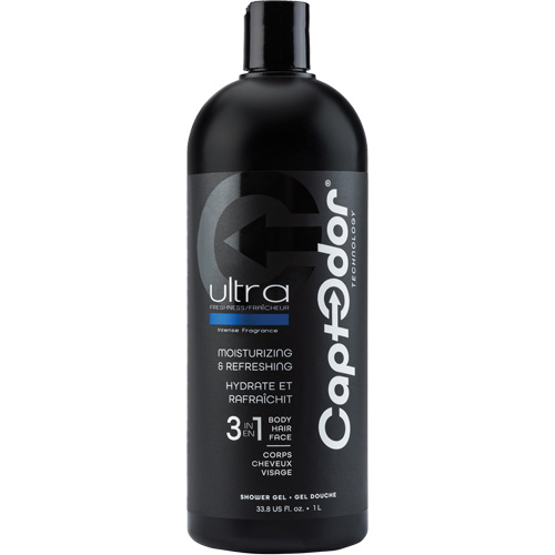 3 in 1 Shower Gel, 1000 ml, Ultra Freshness, Bottle Par Equipment