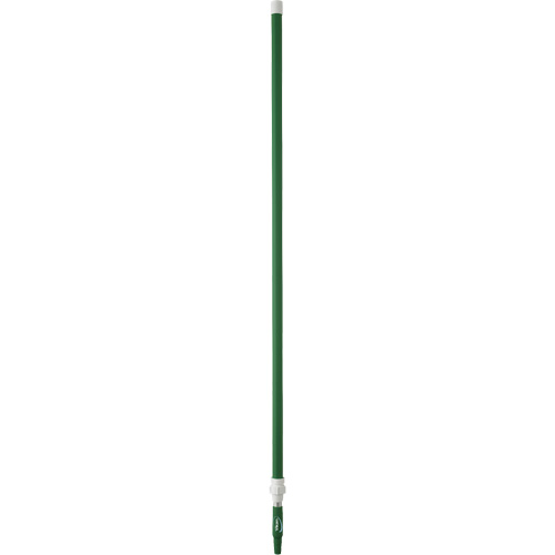 Manche de brosse pour plateforme, Brosse/Support &agrave; tampon, Vert, T&eacute;lescopique, 62"-113" lo Par Equipment