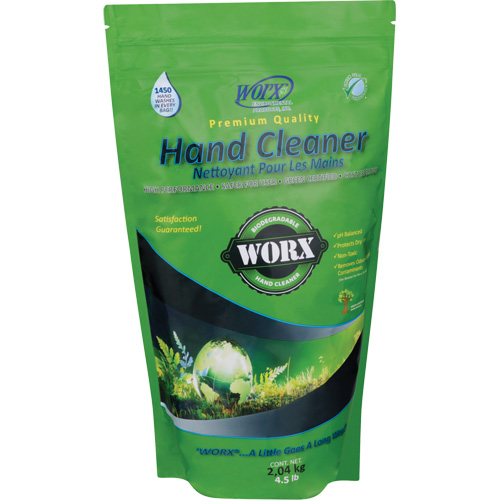 Nettoyant pour les mains biod&eacute;gradable, Poudre, 4,5 lb, Pochette, Sans parfum Par Equipment