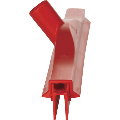 Raclette hygi&eacute;nique &agrave; lame double Ultra, 20", Rouge Par Equipment