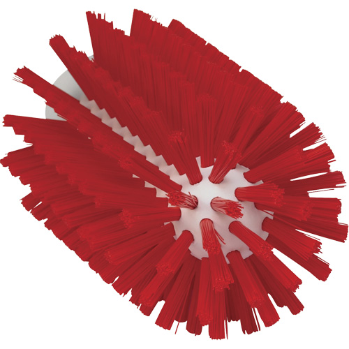 Brosse pour l'hygi&egrave;ne des aliments, Soies Moyen, Longueur de 6", Rouge Par Equipment