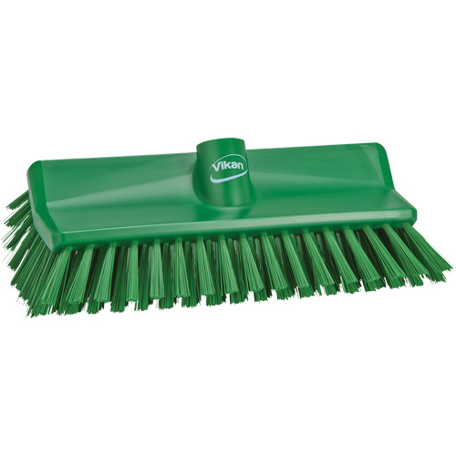 Brosse surfaces hautes et basses, Soies Moyen, Longueur de 10-1/4", Vert Par Equipment