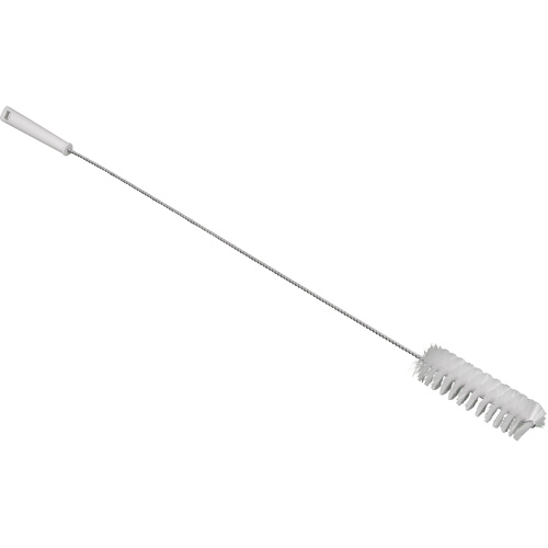 Brush with Flexible Handle, Medium Bristles, 36" Long, White Par Equipment