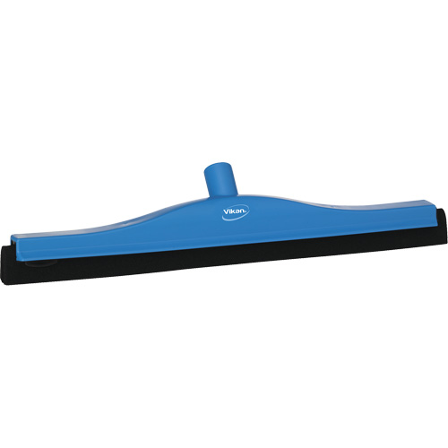 Fixed Head Food Hygiene Floor Squeegee, 20", Blue Par Equipment
