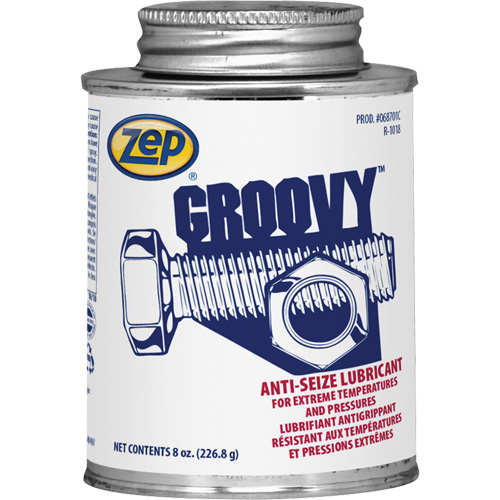 Groovy Lubricant & Anti-Seize, 8 oz., Brush Top Can, 2100°F (1100°C) Max. Temp Par Equipment
