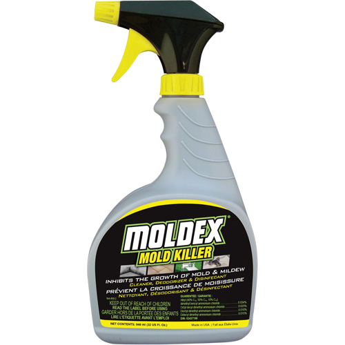Moldex&reg; Mold Killer, 946 ml, Trigger Bottle Par Equipment