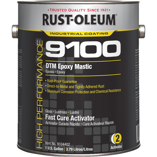 9100 System DTM Epoxy Mastic Fast Cure Activator, Gallon Par Equipment