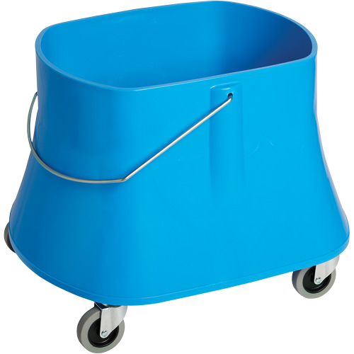 Seau pour vadrouille Champ, Capacit&eacute; de 10 gal. US (40 pintes), Bleu Par Equipment