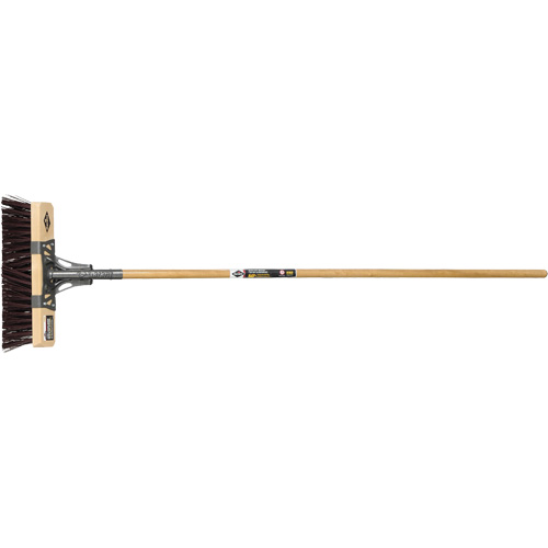 Street Broom, 18", X-Coarse, Synthetic Bristles Par Equipment