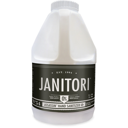 D&eacute;sinfectant pour les mains 54 Assassin, 4000 ml, Cruche, 70 % alcool Par Equipment