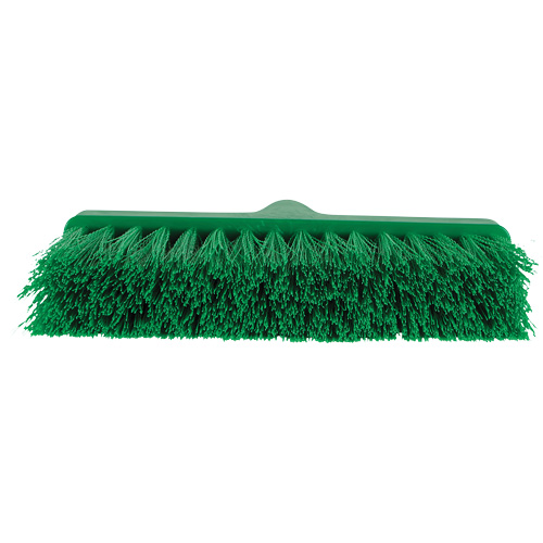 Balai oblique ColorCore, Crins Moyen, 10", Polypropyl&egrave;ne, Vert Par Equipment