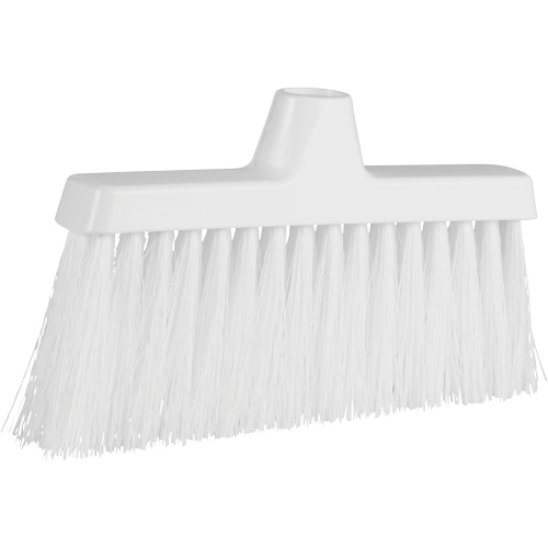 Balai oblique ColorCore, Crins Moyen, 10", Polypropyl&egrave;ne, Blanc Par Equipment