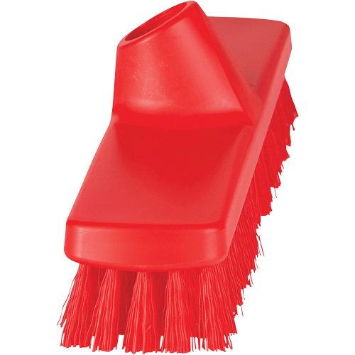 Brosse &agrave; r&eacute;curer ColorCore pour murs, Soies Ferme, Longueur de 12", Rouge Par Equipment