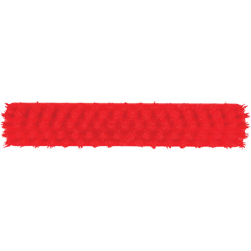 Brosse &agrave; r&eacute;curer ColorCore pour murs, Soies Ferme, Longueur de 12", Rouge Par Equipment