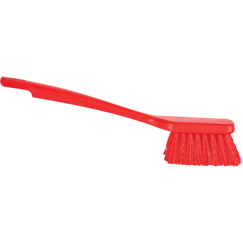 Brosse &agrave; manche court ColorCore, Soies Ferme, Longueur de 12", Rouge Par Equipment