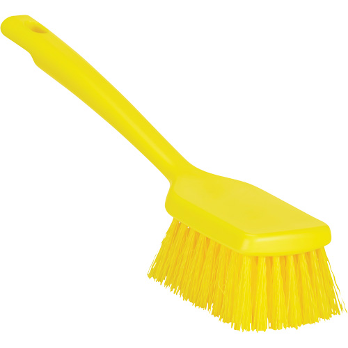 Brosse &agrave; manche court ColorCore, Soies Ferme, Longueur de 12", Jaune Par Equipment