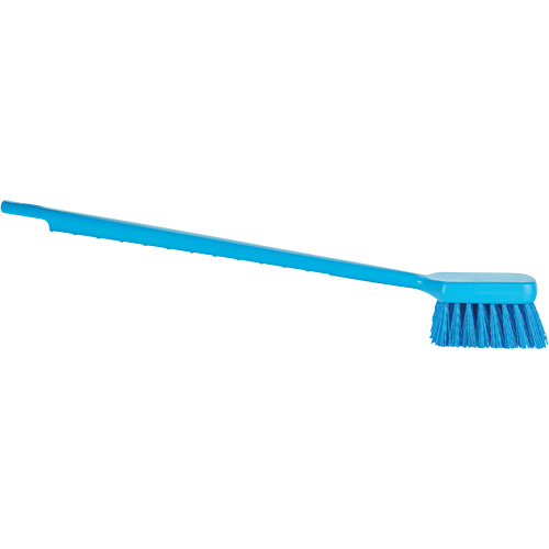 ColorCore Long Handle Brush, Stiff Bristles, 20" Long, Blue Par Equipment