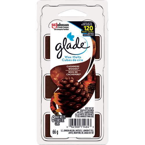 Glade&reg; Air Freshener Melts, Cashmere Woods&reg; Par Equipment