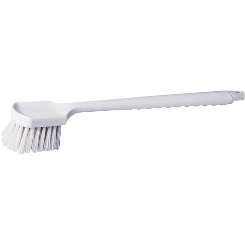 Brosse &agrave; chaudron &agrave; manche long, 20" l, Soies Polypropyl&egrave;ne, Blanc Par Equipment