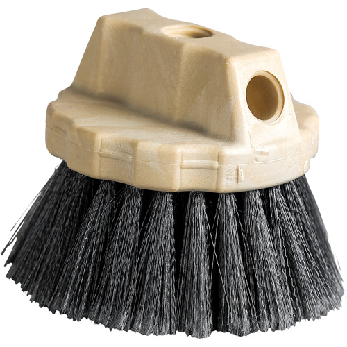 Brosse pour fen&ecirc;tres &agrave; soies fleur&eacute;es, 5" l, Soies Polypropyl&egrave;ne, Gris Par Equipment