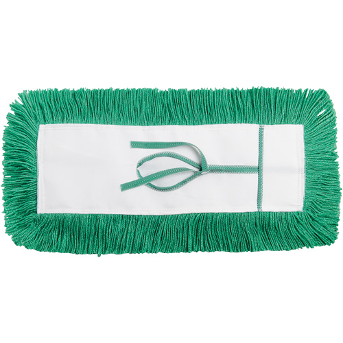 Static-H Dust Mop, Tie-On Style, Nylon, 18" L x 5" W Par Equipment