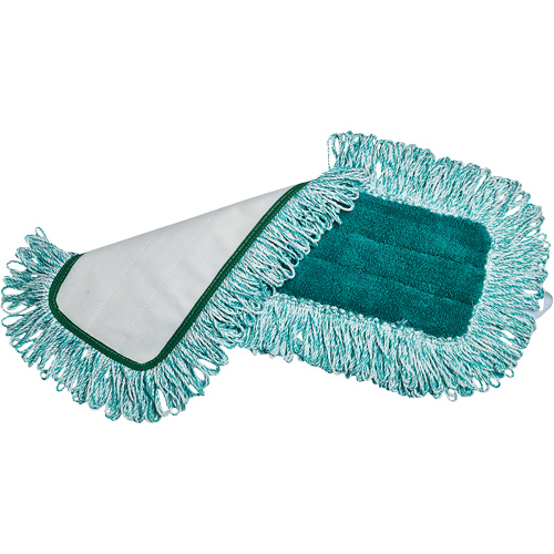 Dry Pad with Fringe, Hook and Loop Style, Microfibre/Polyester, 24" L x 5-3/4" W Par Equipment