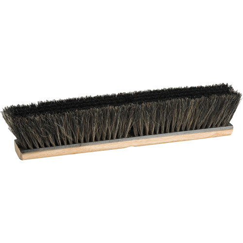 Push Broom Head, 18", Fine, PVC/Animal Hair Bristles Par Equipment