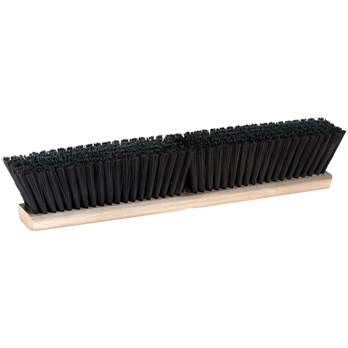 Push Broom Head, 18", Medium, Polypropylene Bristles Par Equipment