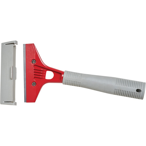 Petit grattoir, Lame Acier, Largeur 4", Manche Plastique Par Equipment
