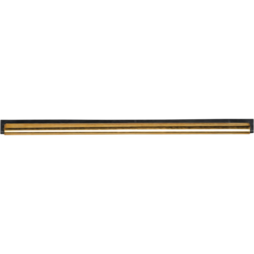 Window Squeegee Channel and Rubber, 22", Rubber, Brass Frame Par Equipment