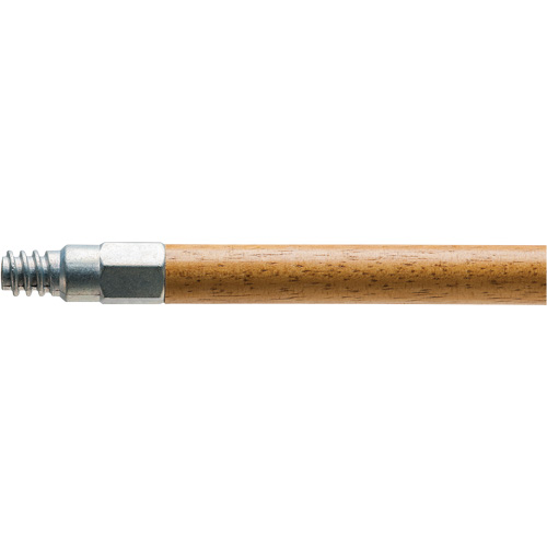 Handle with Metal Tip, Wood, ACME Threaded Tip, 15/16" Diameter, 54" Length Par Equipment