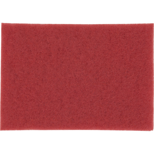 Hi-Performance Pad, 14" x28", Buffing/Cleaning, Red Par Equipment