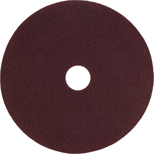 Natural Blend Pad, 13", Scrubbing, Maroon Par Equipment