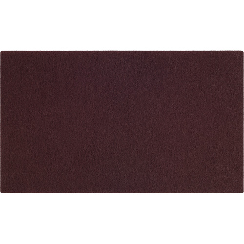 Natural Blend Pad, 14" x 20", Scrubbing, Maroon Par Equipment