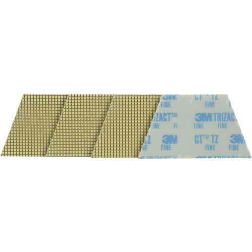 Trizact Diamond TZ Abrasive Pad, Grinding/Polish, Blue Par Equipment